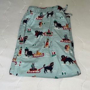 Land’s End Cute Doggie PJ Bottoms